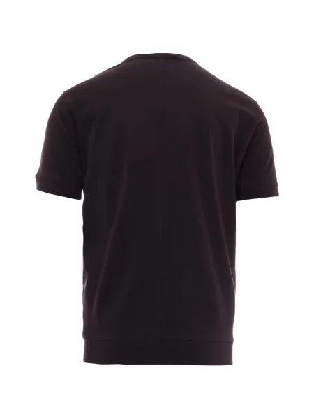 Tricou Paolo Pecora cu decolteu rotund maro