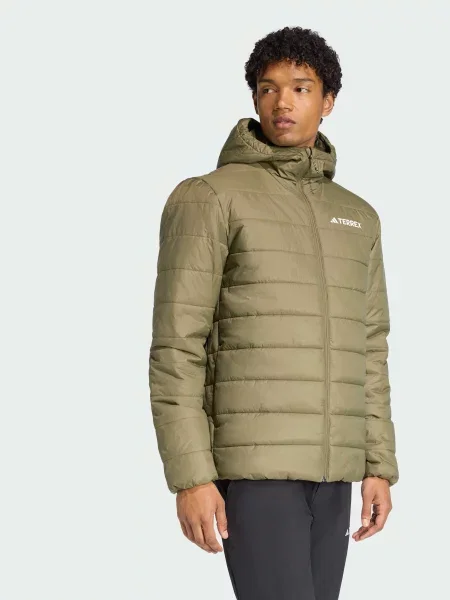Демисезонная куртка Adidas зеленая