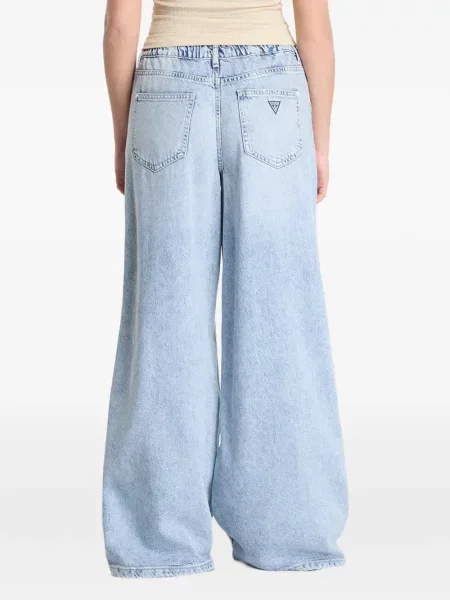 Blugi cu picior larg Guess albastru