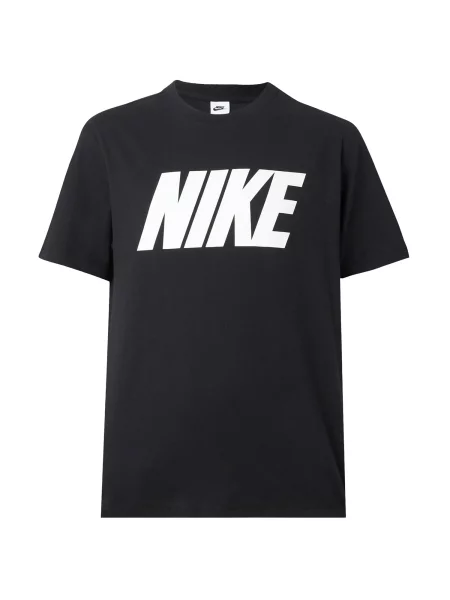 Nike Sportswear Tricou Club negru alb