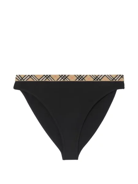 Bikini Burberry în carouri negru