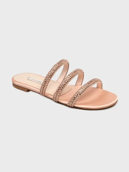 Шлепанцы Casadei бежевые