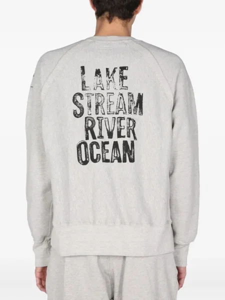 Hanorac crewneck Engineered Garments gri