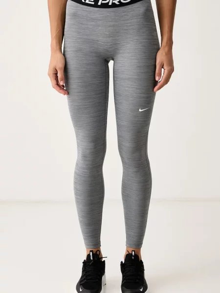 Nike legginsy sportowe Pro szare