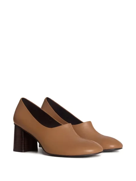 Pantofi cu toc 12 Storeez din piele maro