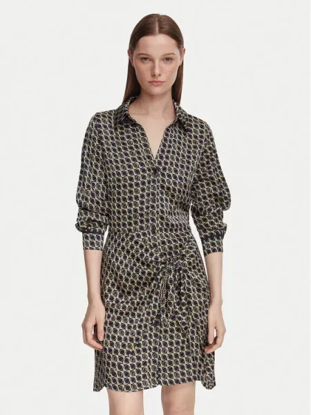 Guess Rochie tip cămașă Bleumarin