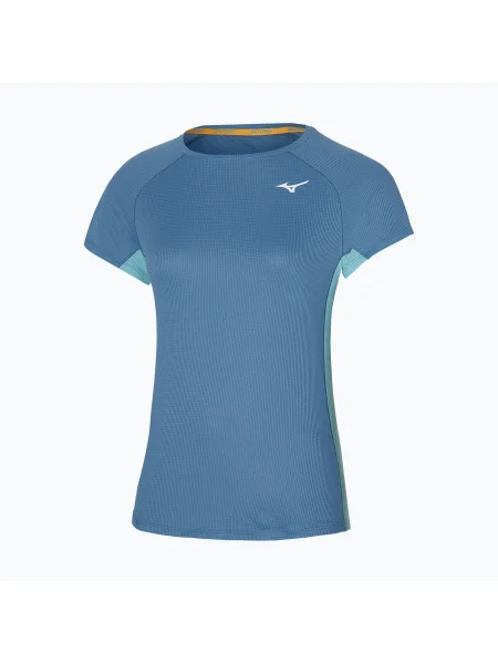 Tricou de alergat pentru femei Mizuno Dryaeroflow Tee copen blue albastru