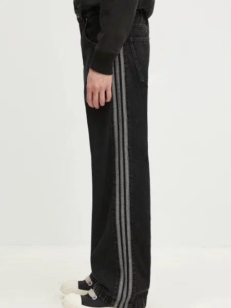 Adidas Originals jeansy Firebird czarne