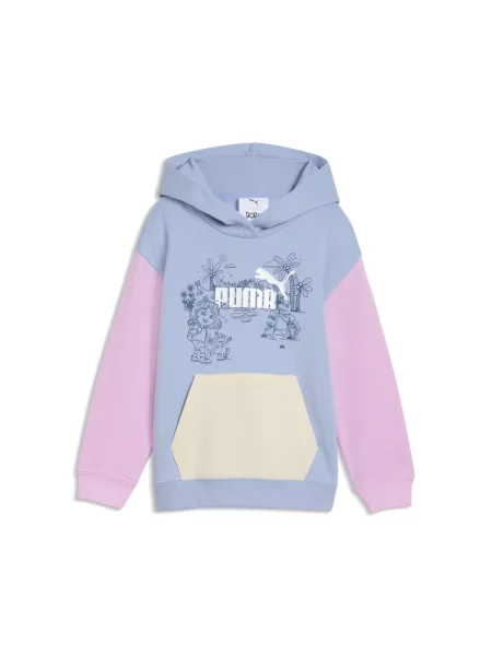 Dziecięca bluza z kapturem PUMA × DORA THE EXPLORER Graphic o luźnym kroju Akcesoria niebieski