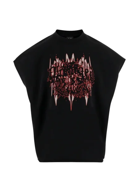 Krátké tričko 44 Label Group černé