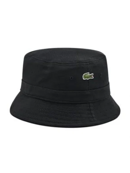 Klobúk Lacoste black čierna