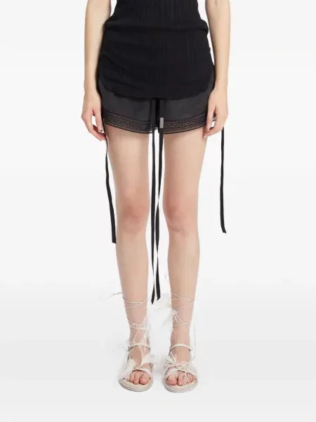 Sandale Ann Demeulemeester cu pene alb