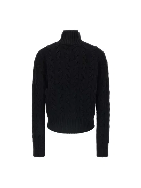 Sweter Max Mara Studio wełniany czarny