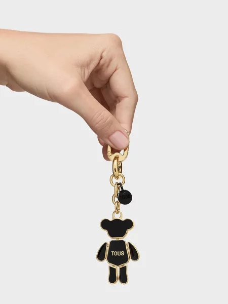 Tous Függő fülbevaló PUPPET BEAR fekete
