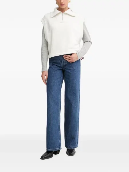 Top Rag & Bone fără mâneci alb