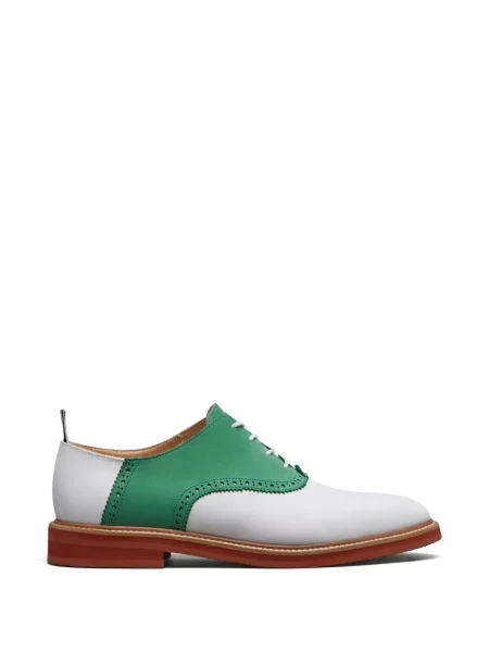 Oxford Thom Browne din țesătură twill alb