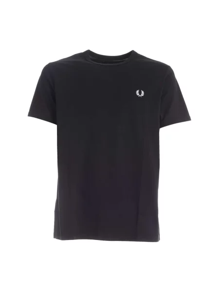 Fred Perry t-shirt Ringer T-Shirt z aplikacją czarny