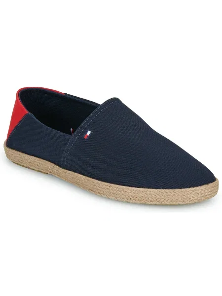 TOMMY HILFIGER Espadrile albastru închis roșu