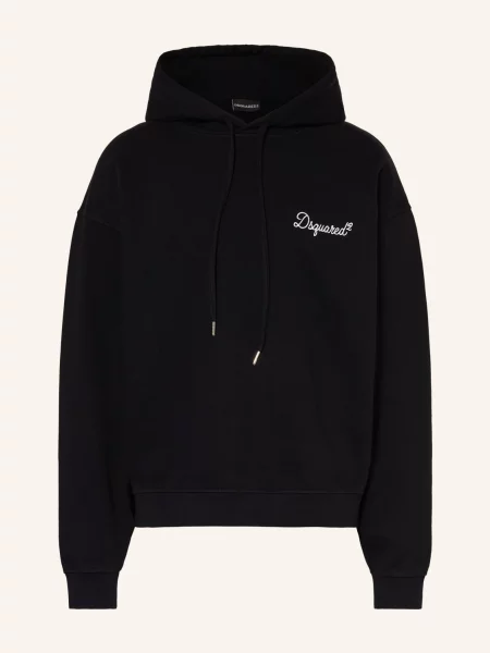 Bluza Z Kapturem schwarz czarna