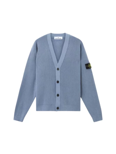 Kardigan Stone Island z kamieniami niebieski