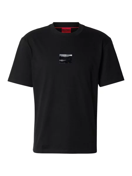 HUGO Tricou Dumeon' negru