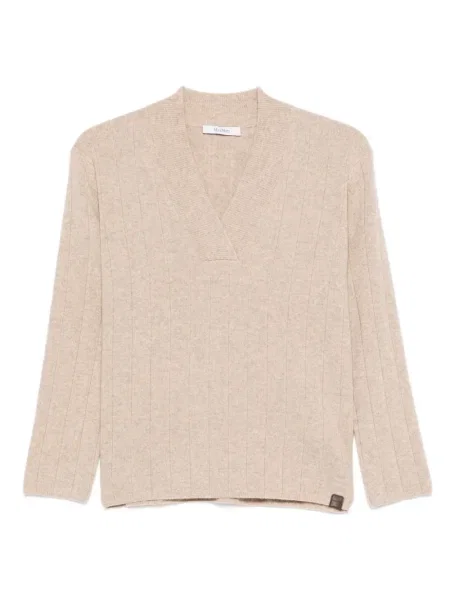 Pulover Max Mara cu decolteu în V
