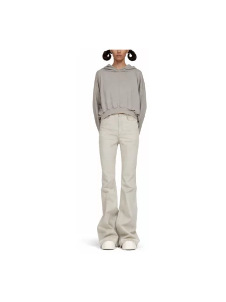 Jeansy Rick Owens beżowe