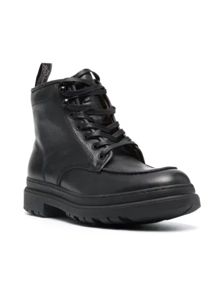 Buty do kostki Polo Ralph Lauren skórzane czarne