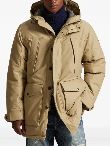 Μικρός κασκέτο Polo Ralph Lauren με χαμηλή μέση υφαίνω διαγωνίως πράσινο