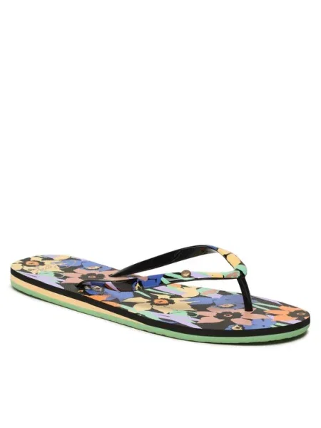 Žabky ROXY Portofino III black multi černé