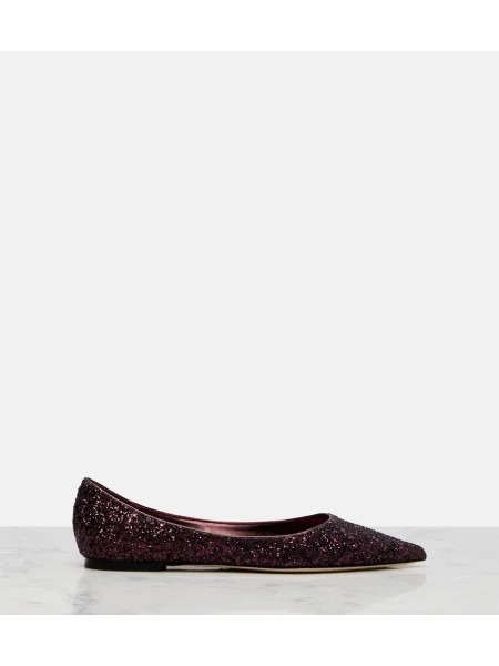 Balerini Jimmy Choo bordo