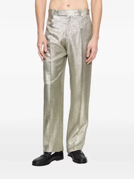 Pantaloni Versace auriu