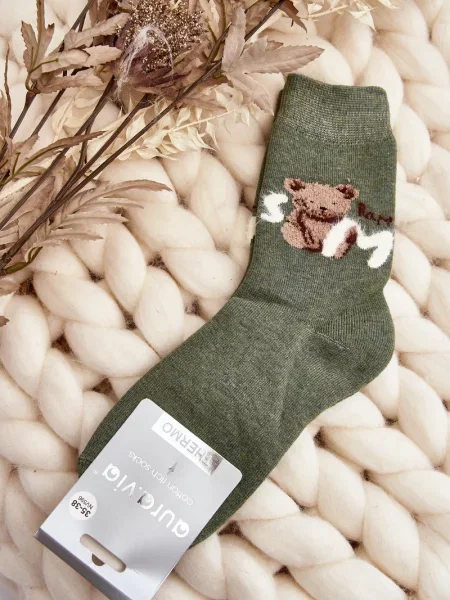 Чорапи Aura.via зелено