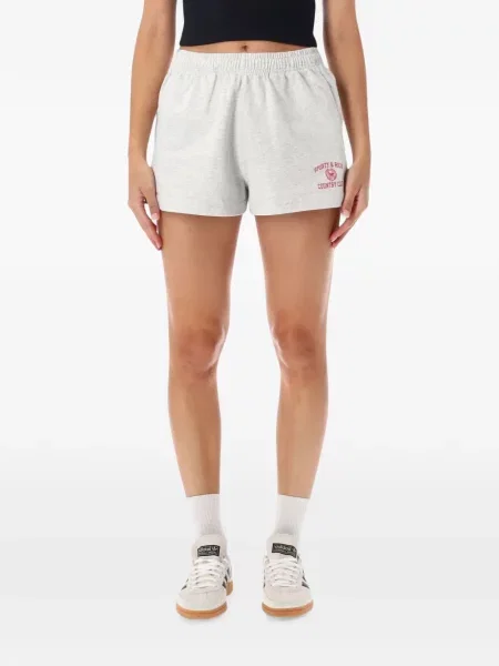 Pantaloni scurți Sporty & Rich cu imagine gri