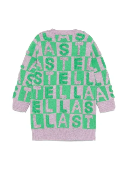 Sukienka dziecięca Stella Mccartney fioletowa