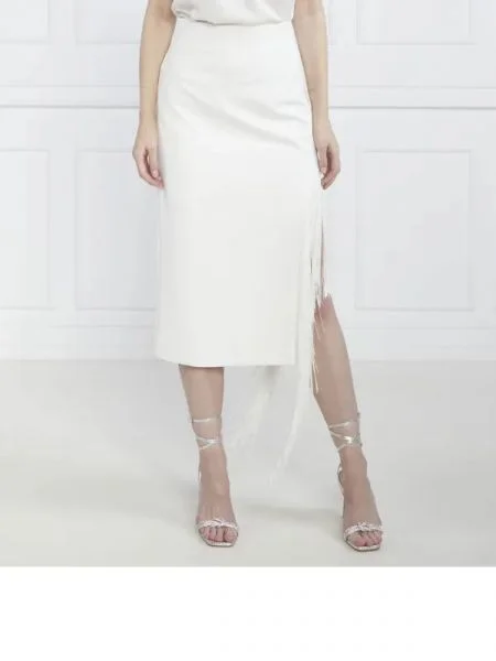 Pinko Fustă TONGA alb