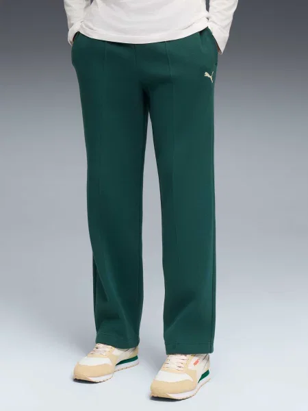Штани спортивні PUMA Class Sweatpants комбінований верх зелений