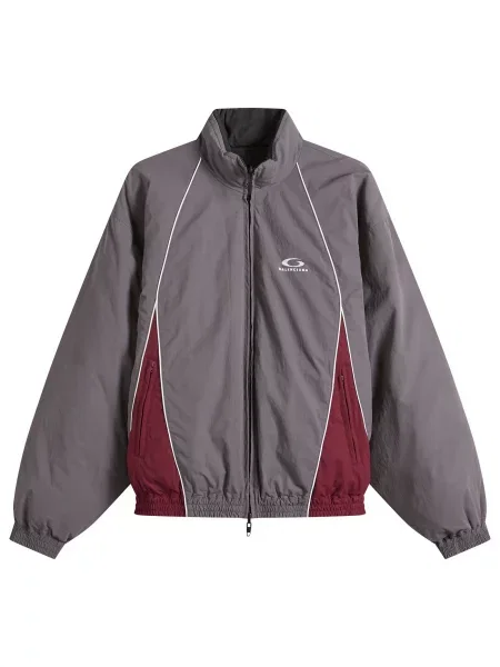 Kurtka puchowa Balenciaga fioletowa