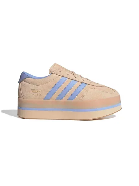 Adidas Gazelle Stack W Kobiety Buty sportowe adidas Originals Jasnobrązowy Size: