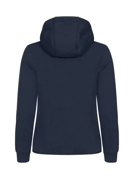 Clique Hayden kurtka z kapturem z tkaniny air-layer Dark Navy niebieska