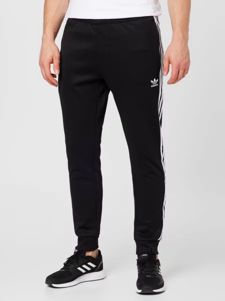 Adidas Teplákové nohavice adicolor Classics SST Čierna biela