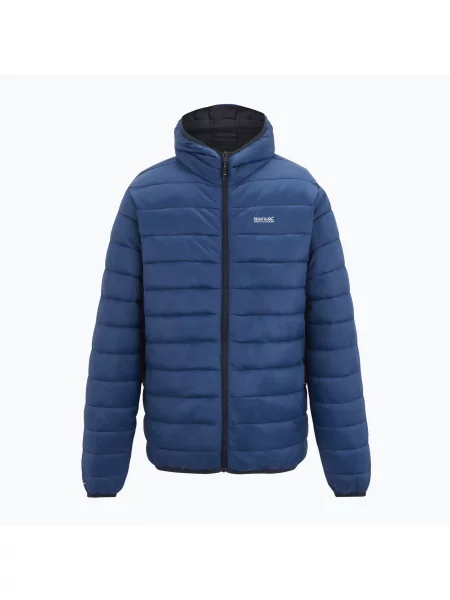 Geacă cu puf pentru bărbați REGATTA Hooded Marizion aviator blue albastru