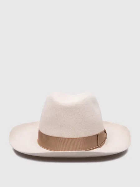 Капелюх Amedeo Borsalino бежевий