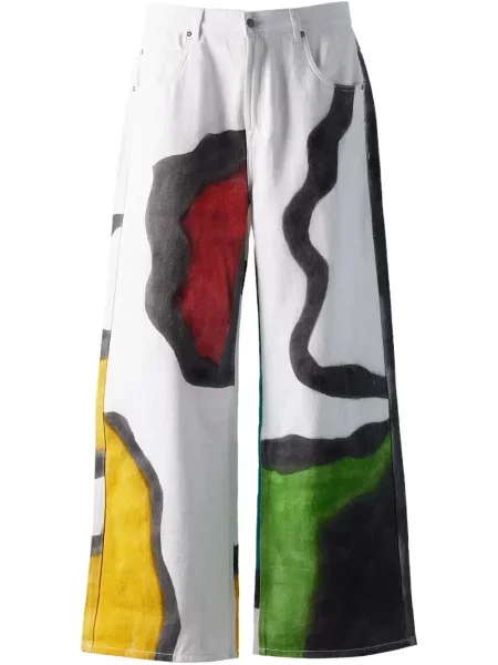 Blugi Glass Cypress alb