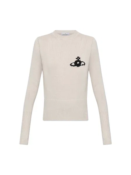 Sweter Vivienne Westwood wełniany różowy