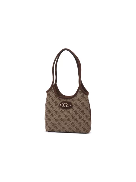 Geantă shopper Guess bej