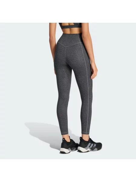 Legginsy Optime Essentials Workout Heather szare