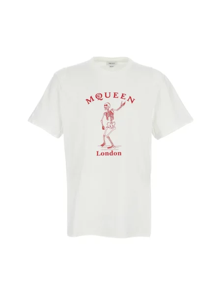Koszulka Alexander Mcqueen biała