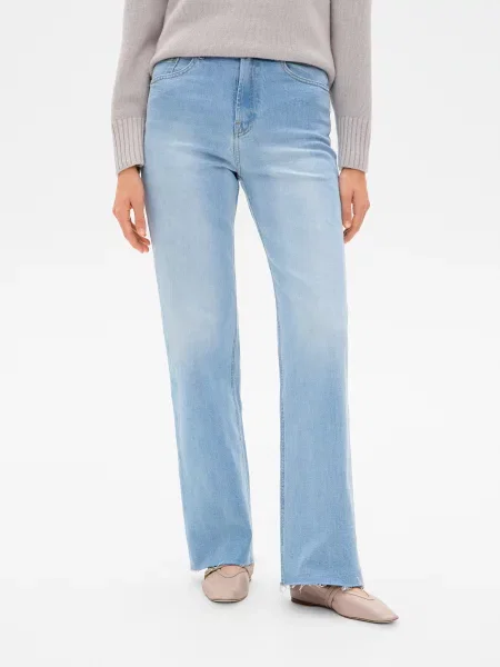 Прямі джинси Promin блакитний