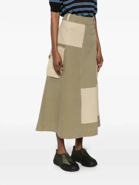 Spódnica maxi Damson Madder zielona